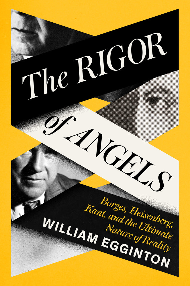 Book cover for The Rigor of Angels: Borges, Heisenberg, Kant, and the Ultimate Nature of Reality