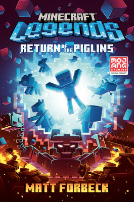 Book cover for Minecraft Legends: Return of the Piglins: An Official Minecraft Novel