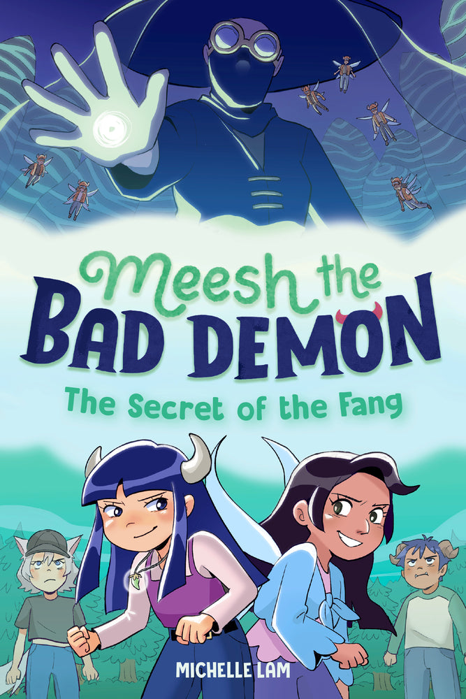 Book cover for Meesh the Bad Demon #2: The Secret of the Fang: (A Graphic Novel)
