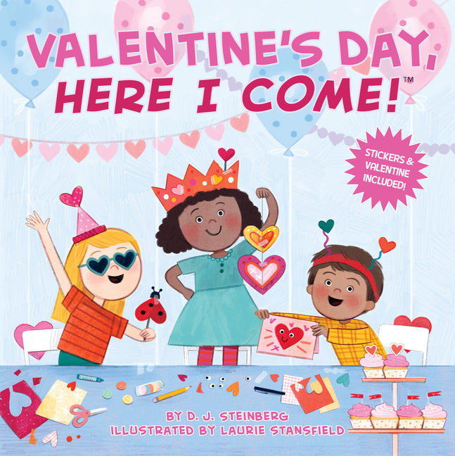 Book cover for Valentine's Day, Here I Come!
