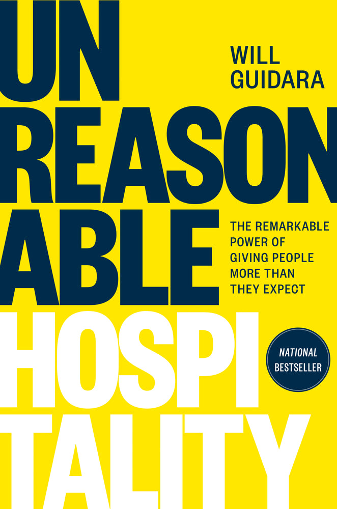 Book cover for Unreasonable Hospitality: The Remarkable Power of Giving People More Than They Expect