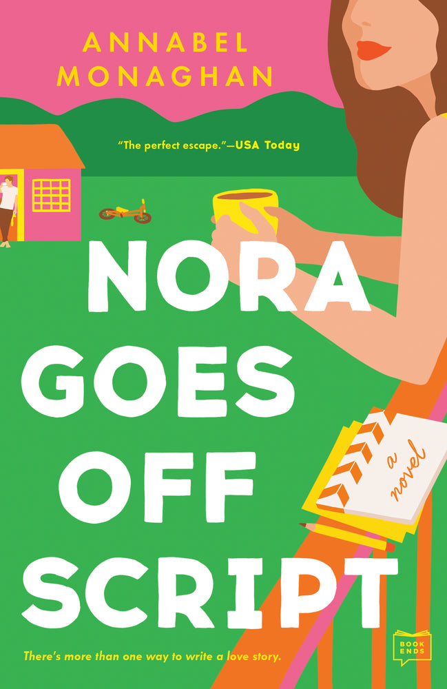 Book cover for Nora Goes Off Script