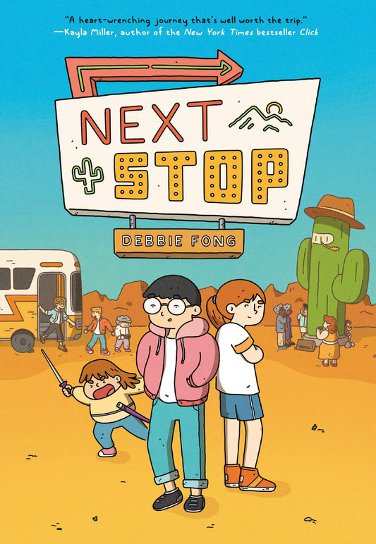 Book cover for Next Stop: (A Graphic Novel)