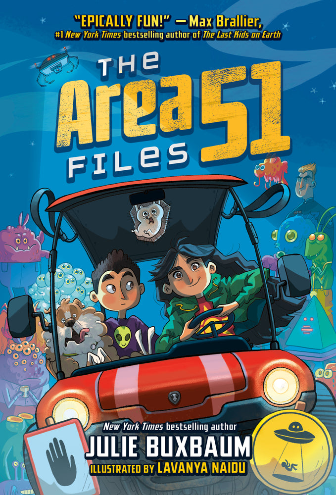 Book cover for The Area 51 Files