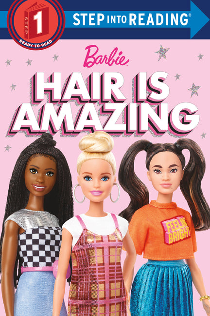 Book cover for Hair Is Amazing (Barbie): A Book about Diversity