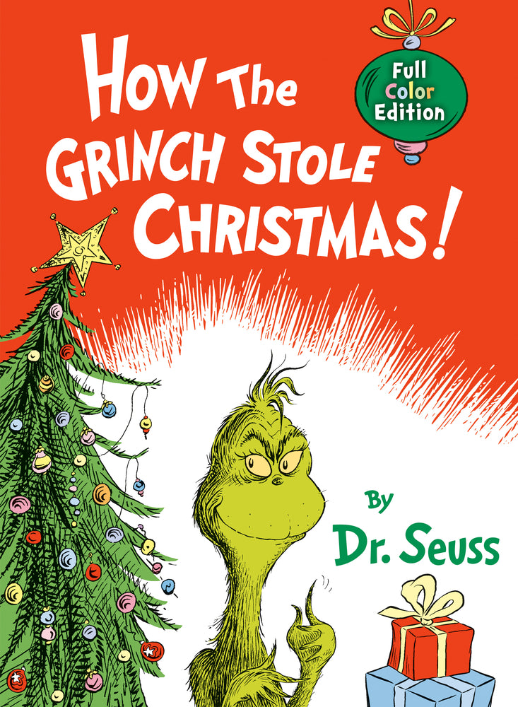 Book cover for How the Grinch Stole Christmas!: Full Color Jacketed Edition