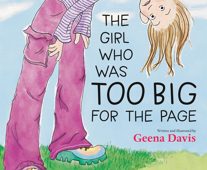 Book cover for Girl Who Was Too Big for the Page