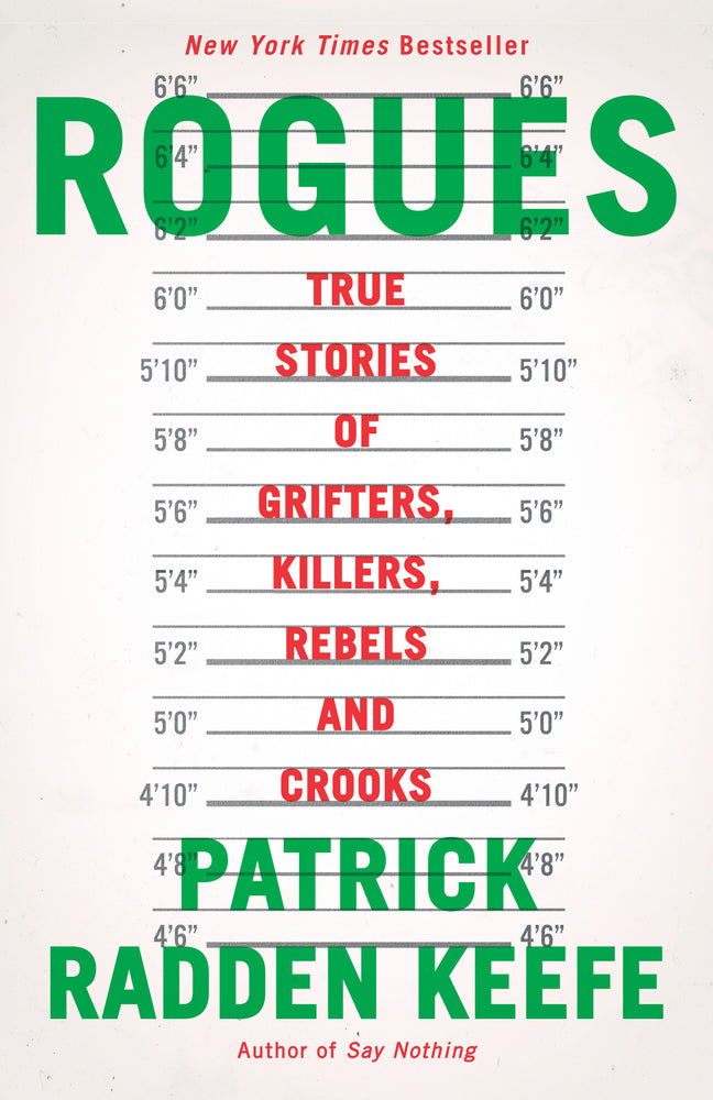Book cover for Rogues: True Stories of Grifters, Killers, Rebels and Crooks