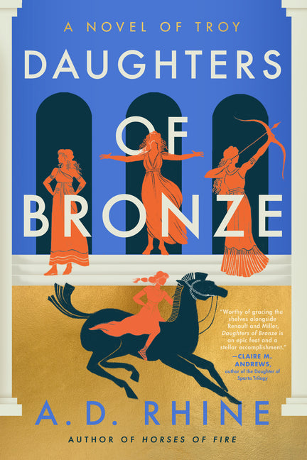 Book cover for Daughters of Bronze: A Novel of Troy