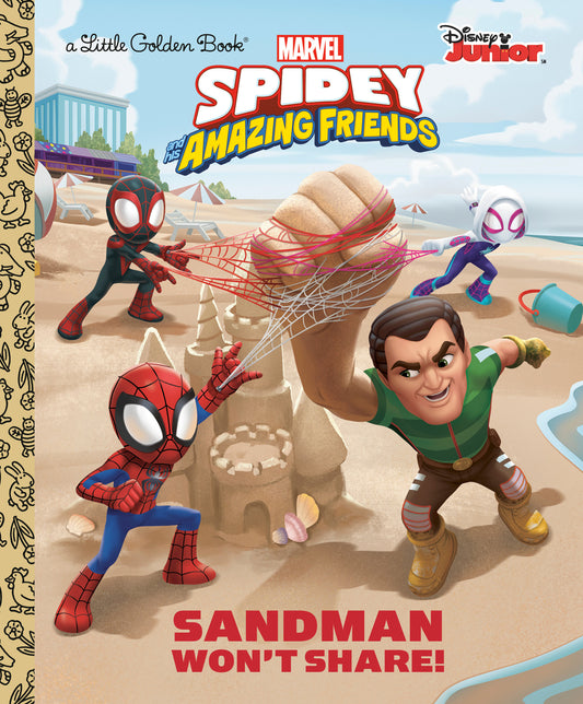 Book cover for Sandman Won't Share! (Marvel Spidey and His Amazing Friends)