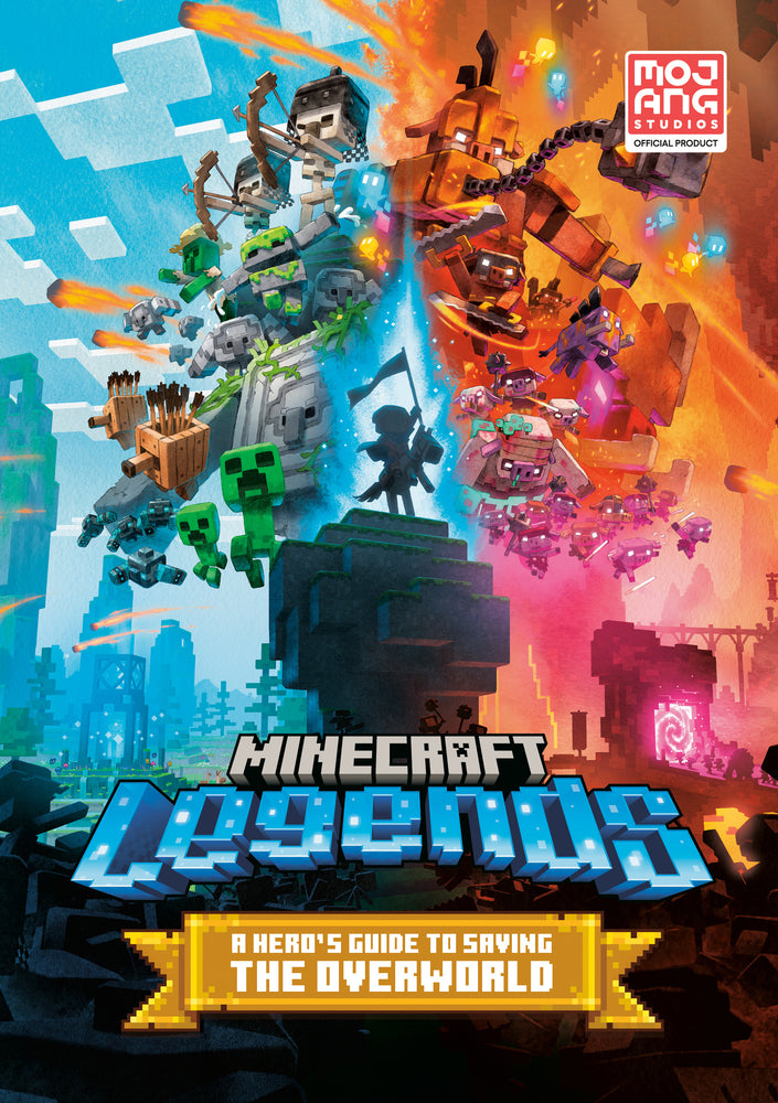 Book cover for Minecraft Legends: A Hero's Guide to Saving the Overworld