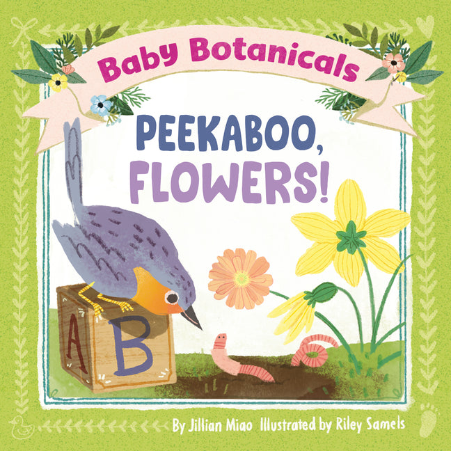 Book cover for Baby Botanicals: Peekaboo, Flowers!