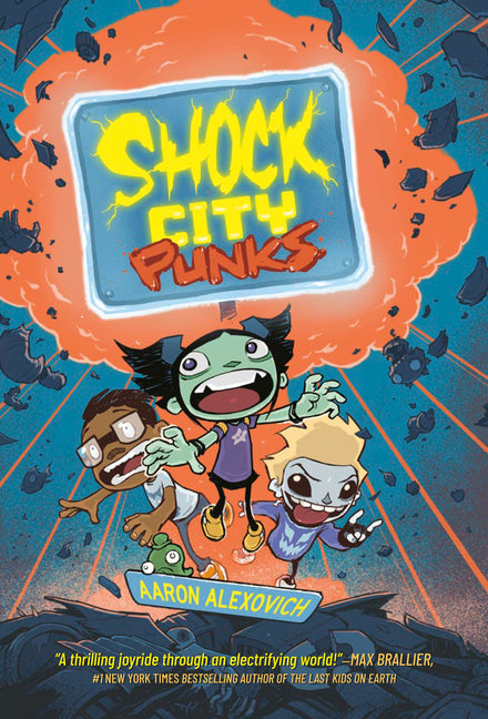 Book cover for Shock City Punks: A Graphic Novel