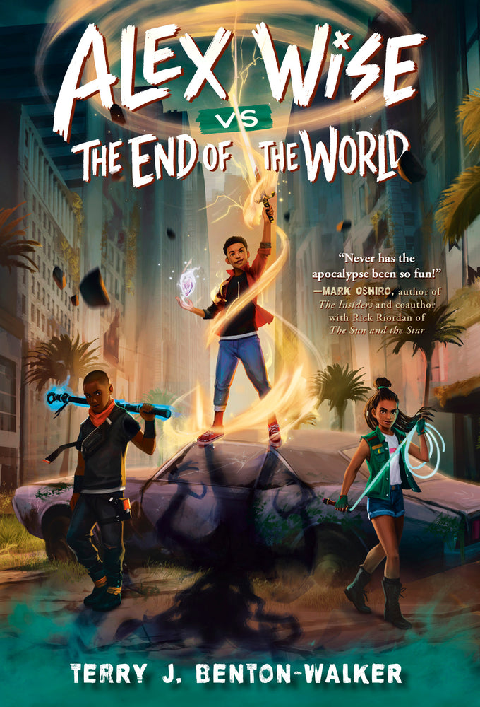 Book cover for Alex Wise vs. the End of the World