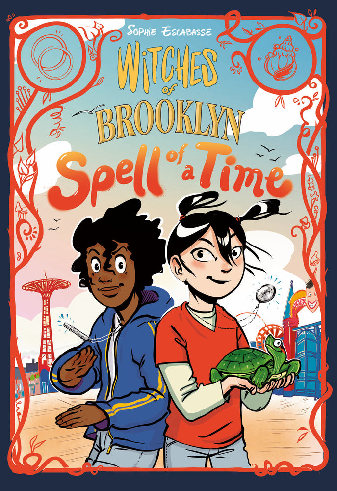 Book cover for Witches of Brooklyn: Spell of a Time: (A Graphic Novel)