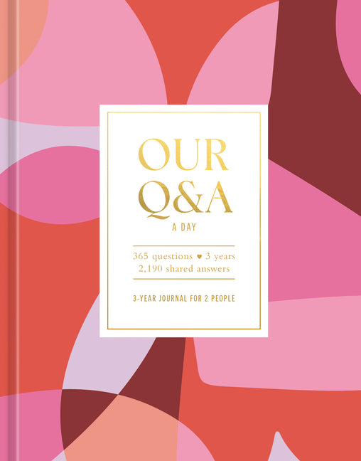 Book cover for Our Q&A a Day (Hearts): 3-Year Journal for 2 People