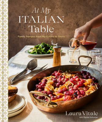 Book cover for At My Italian Table: Family Recipes from My Cucina to Yours: A Cookbook