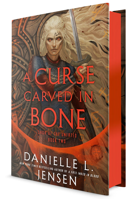 Book cover for Curse Carved in Bone: Book Two of the Saga of the Unfated