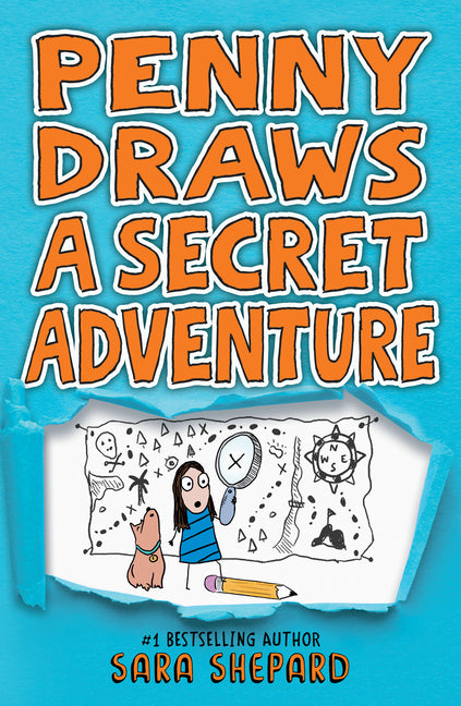 Book cover for Penny Draws a Secret Adventure