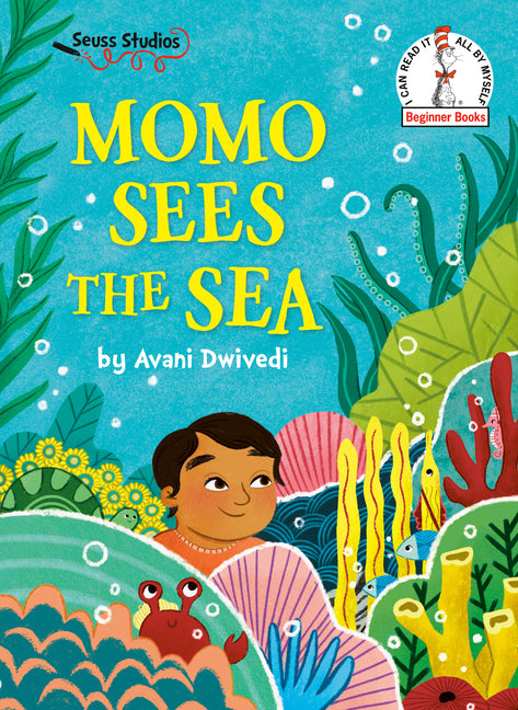 Book cover for Momo Sees the Sea: A Seuss Studios Book