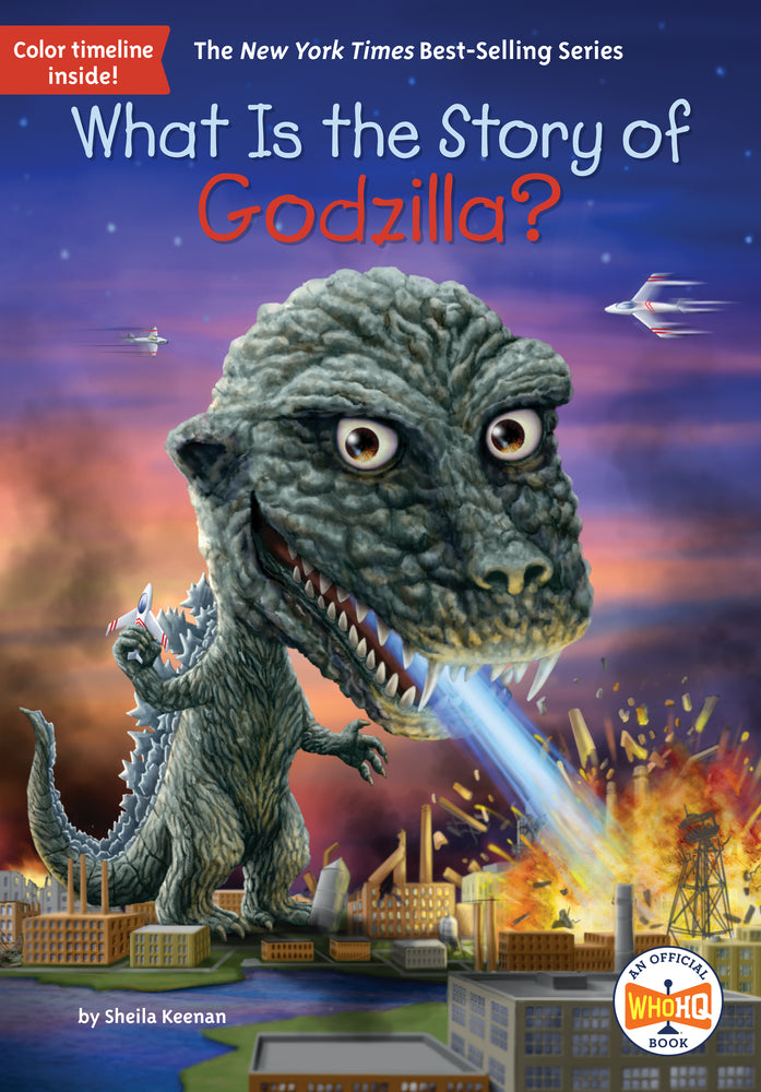 Book cover for What Is the Story of Godzilla?