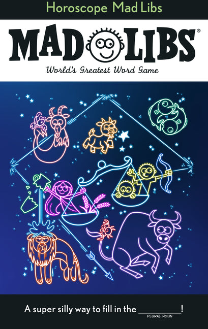 Book cover for Horoscope Mad Libs: World's Greatest Word Game