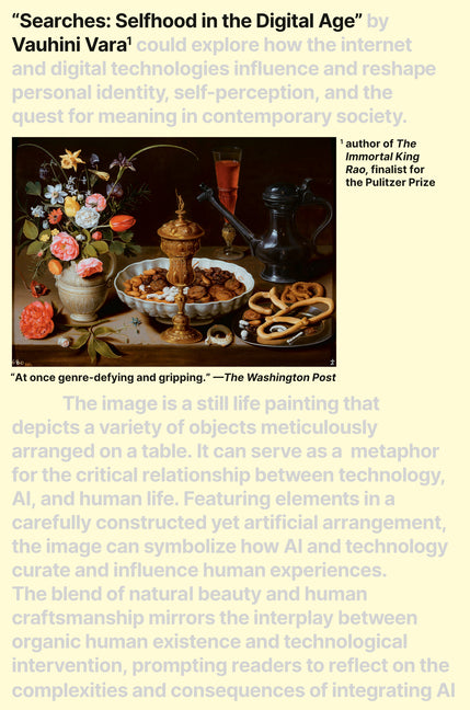 Book cover for Searches: Selfhood in the Digital Age