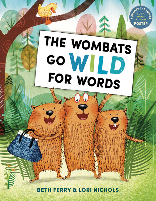 Book cover for Wombats Go Wild for Words