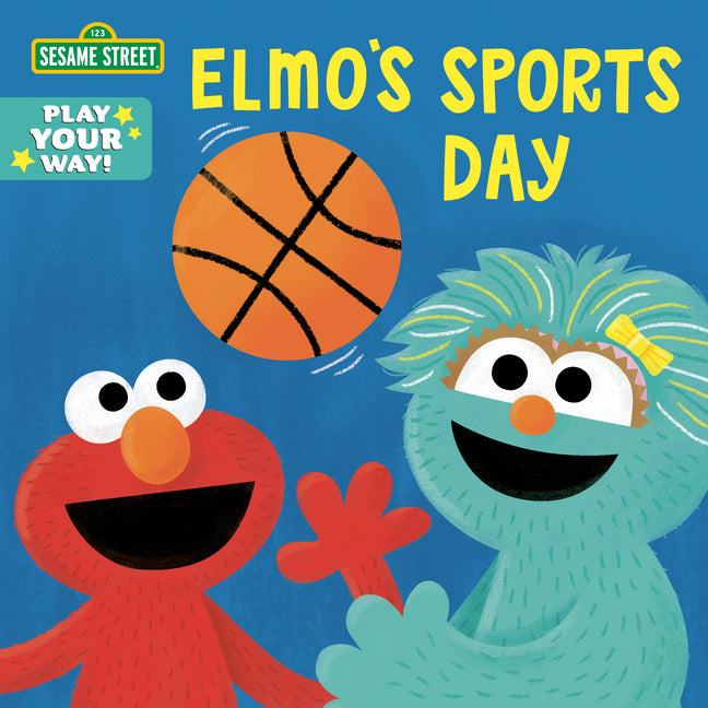Book cover for Elmo's Sports Day (Sesame Street)