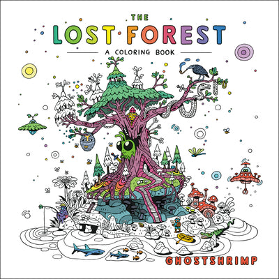 Book cover for The Lost Forest: A Coloring Book