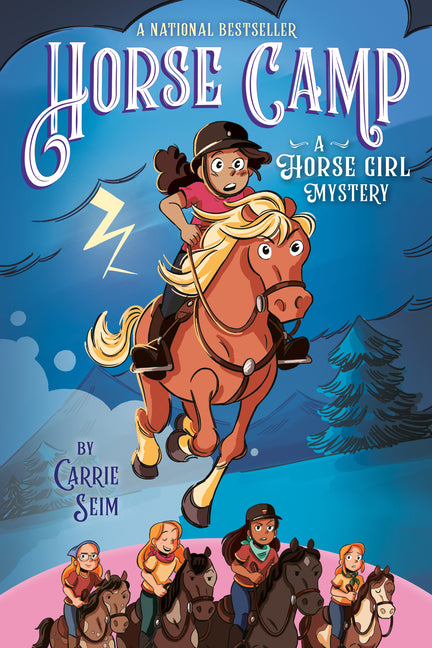 Book cover for Horse Camp: A Horse Girl Mystery