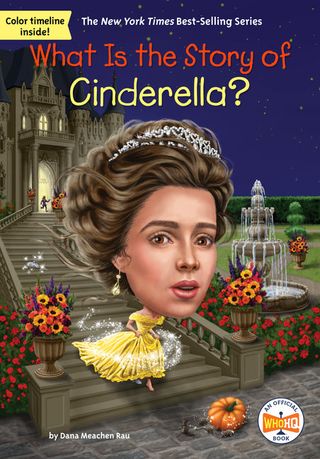 Book cover for What Is the Story of Cinderella?