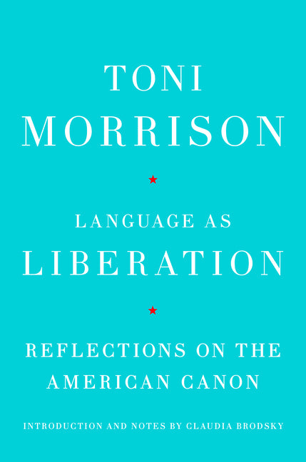 Book cover for Language as Liberation: Reflections on the American Canon