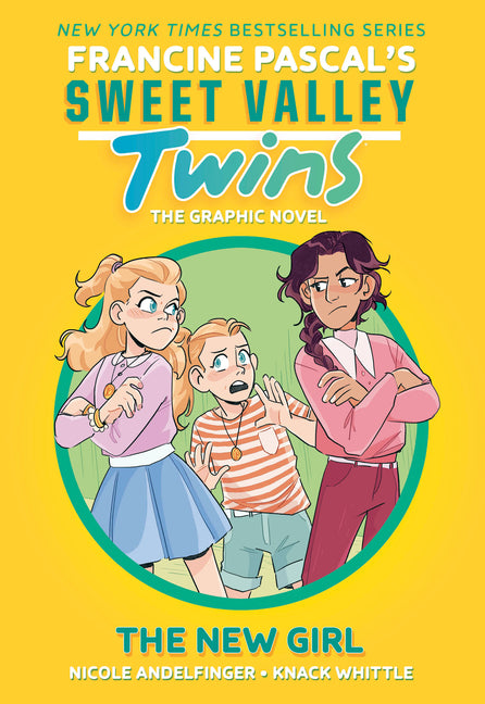 Book cover for Sweet Valley Twins: The New Girl: (A Graphic Novel)
