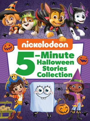 Book cover for Nickelodeon 5-Minute Halloween Stories Collection (Nickelodeon)