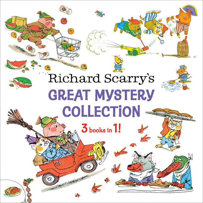 Book cover for Richard Scarry's Great Mystery Collection: 3-Books-In-1!