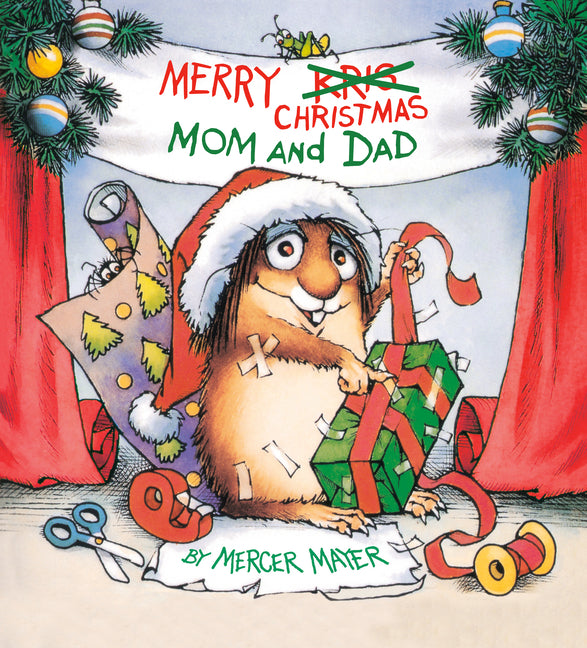 Book cover for Merry Christmas, Mom and Dad (Little Critter)