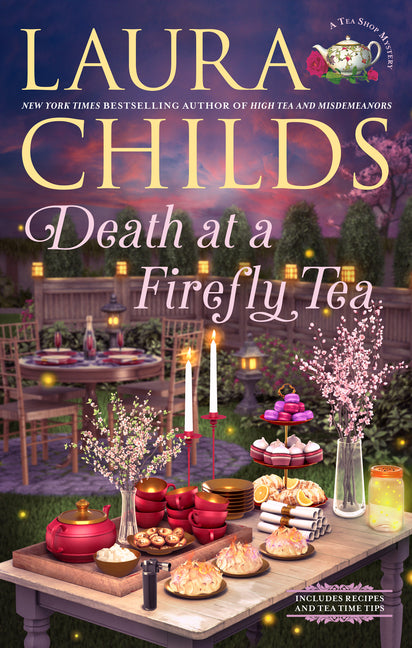Book cover for Death at a Firefly Tea