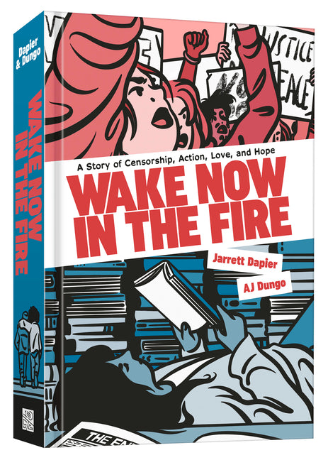 Book cover for Wake Now in the Fire: A Graphic Novel