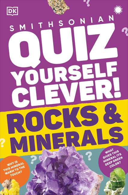 Book cover for Quiz Yourself Clever! Rocks and Minerals