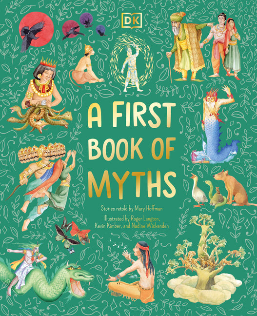 Book cover for First Book of Myths: Uncover Tales of Gods and Monsters