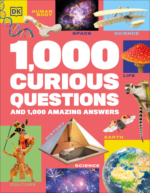 Book cover for 1,000 Curious Questions: And 1,000 Amazing Answers