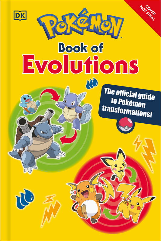 Book cover for Pokémon Book of Evolutions