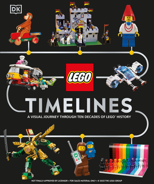 Book cover for Lego Timelines