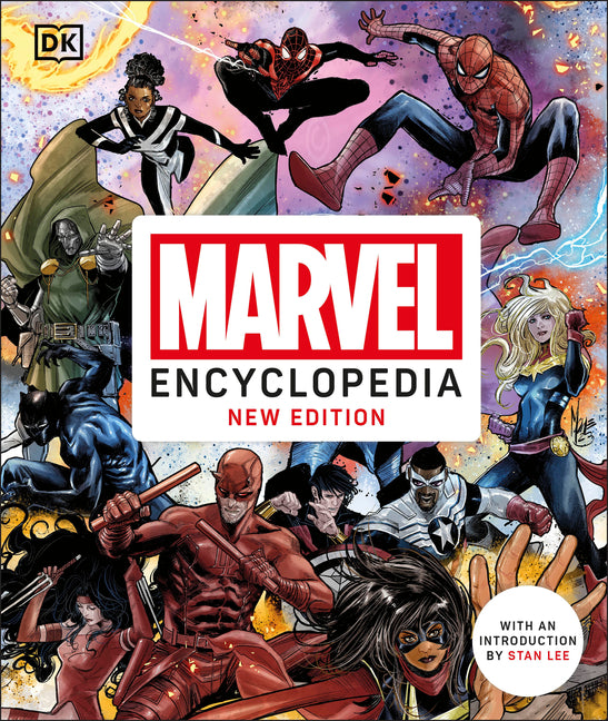Book cover for Marvel Encyclopedia New Edition