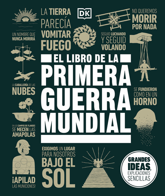 Book cover for Libro de la Primera Guerra Mundial (the World War I Book)
