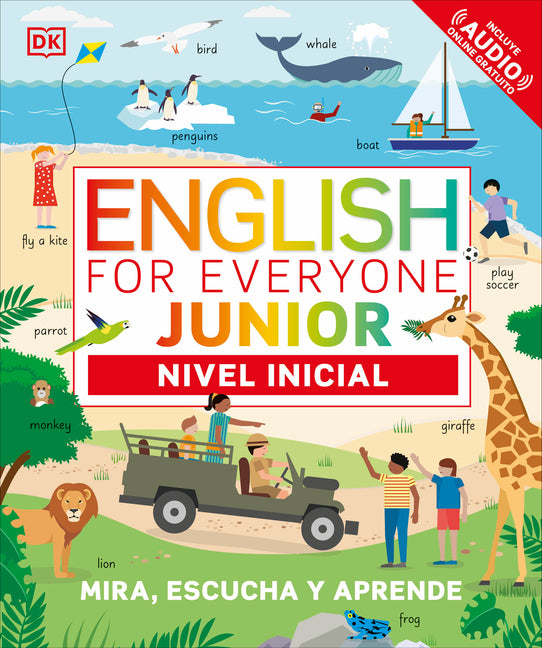 Book cover for English for Everyone Junior Nivel Inicial (Beginner's Course)