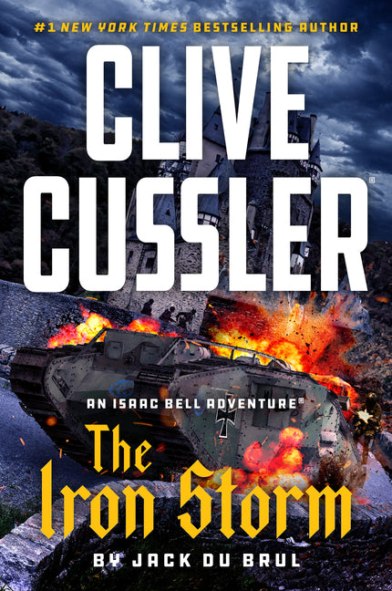 Book cover for Clive Cussler the Iron Storm