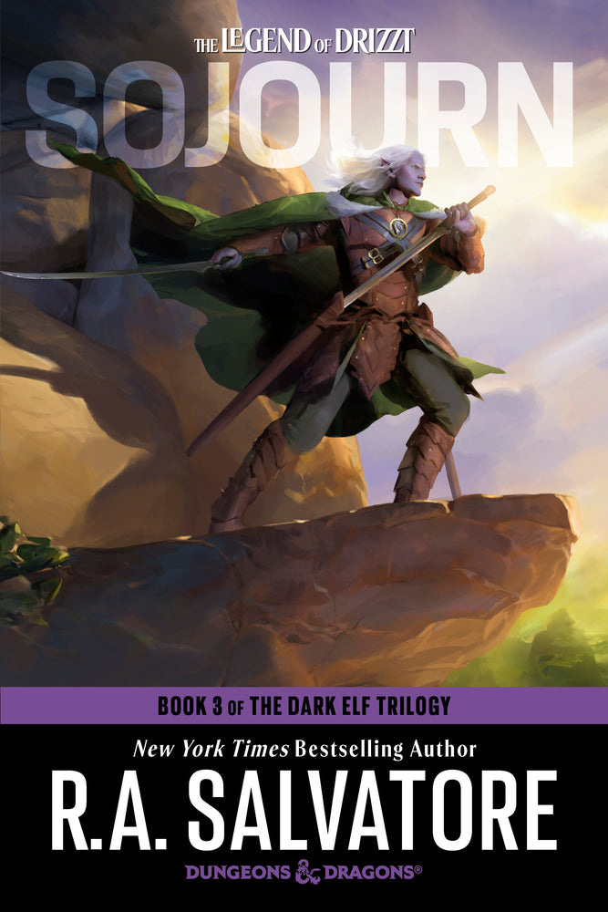 Book cover for Sojourn: Dungeons & Dragons: Book 3 of the Dark Elf Trilogy