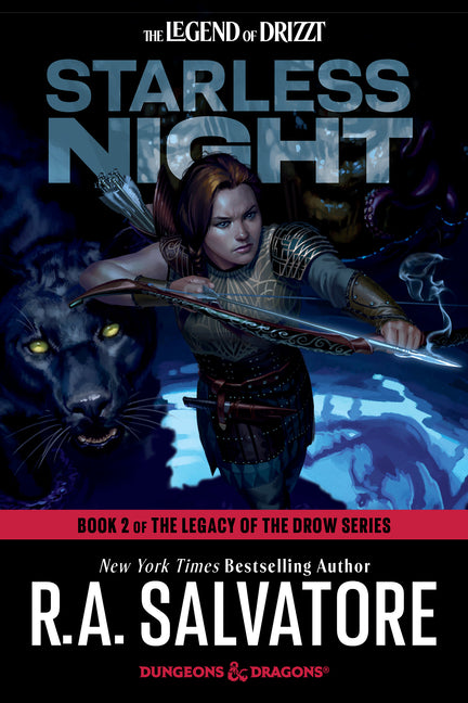 Book cover for Starless Night: Dungeons & Dragons: Book 2 of the Legacy of the Drow Series